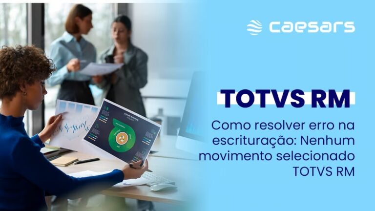 nenhum movimento selecionado TOTVS RM